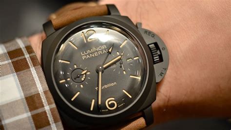 panerai pocket watch tourbillon gmt ceramica|luminor tourbillon gmt review.